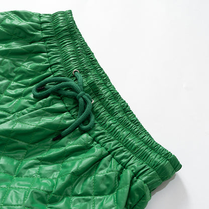 Drawstring Cotton Trousers