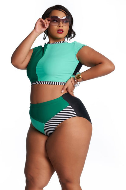 Plus-Size Swimsuit