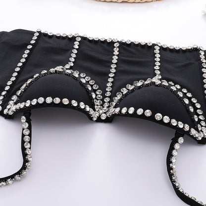 Embellished Corset Bra