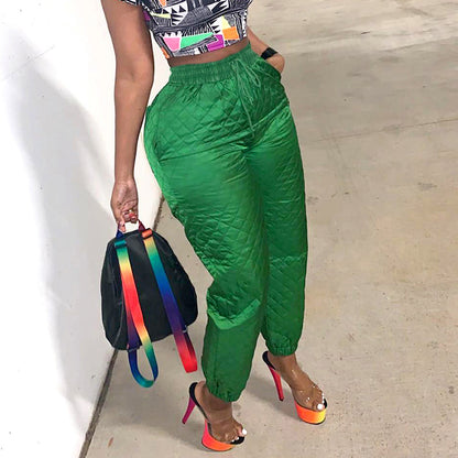 Drawstring Cotton Trousers
