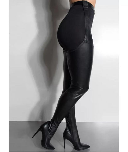 Over-the-Knee Heeled Boots