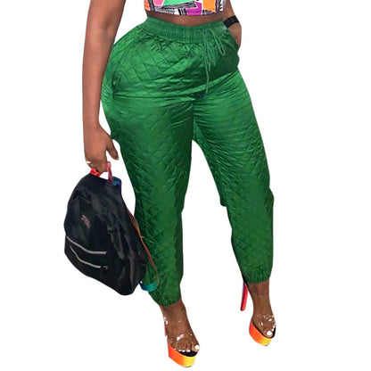 Drawstring Cotton Trousers