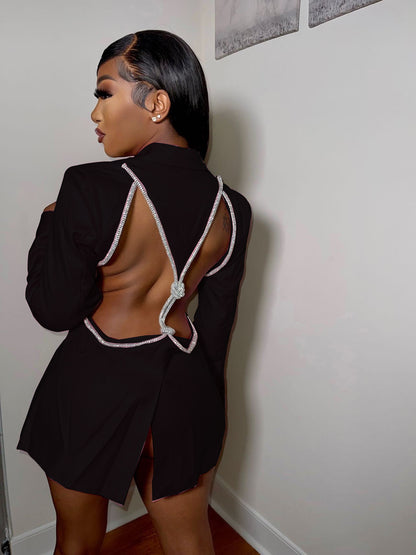 Open-Back Blazer