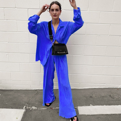 Long-Sleeve Two-Piece Suit