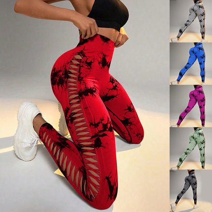 Tie-Dye High-Waist Leggings