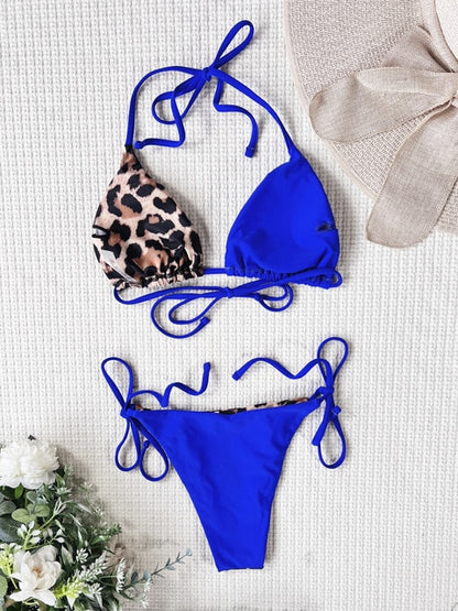 Ellolace Leopard Two-Piece Bikini