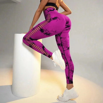 Tie-Dye High-Waist Leggings