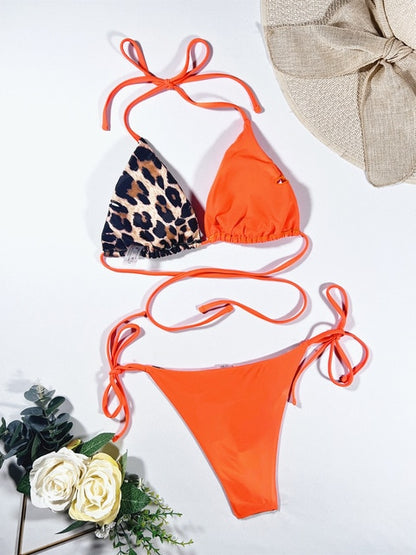 Ellolace Leopard Two-Piece Bikini