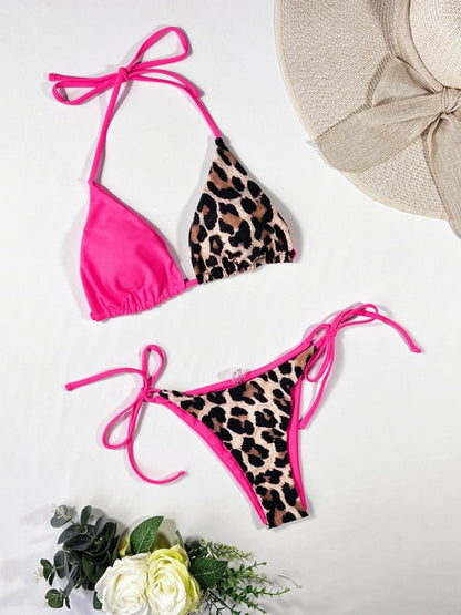 Ellolace Leopard Two-Piece Bikini