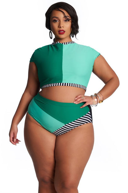 Plus-Size Swimsuit