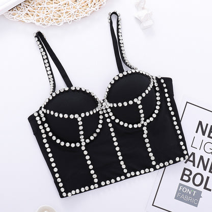Embellished Corset Bra