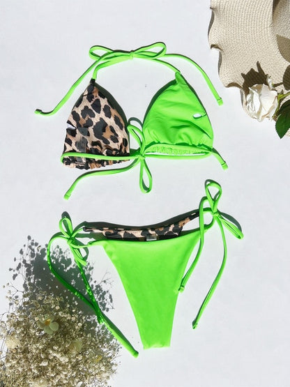 Ellolace Leopard Two-Piece Bikini