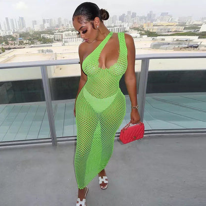 Mesh Cutout Dress
