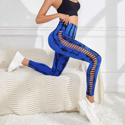 Tie-Dye High-Waist Leggings