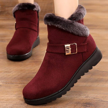 Plush-Lined Winter Boots