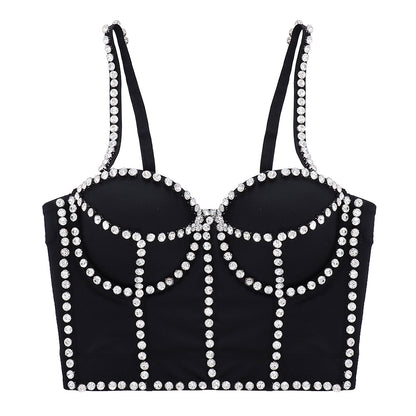 Embellished Corset Bra
