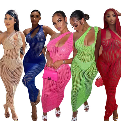 Mesh Cutout Dress