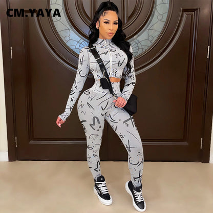 Graffiti Two-Piece Tracksuit