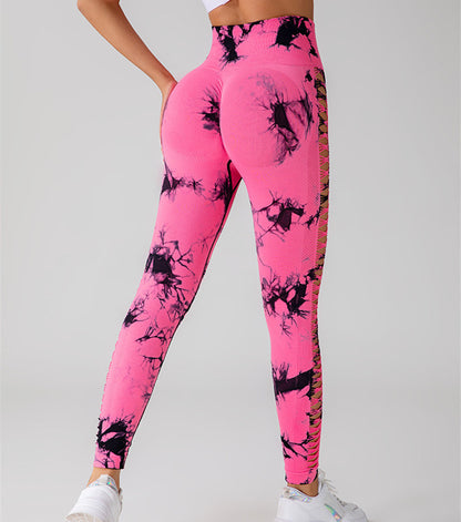 Tie-Dye High-Waist Leggings