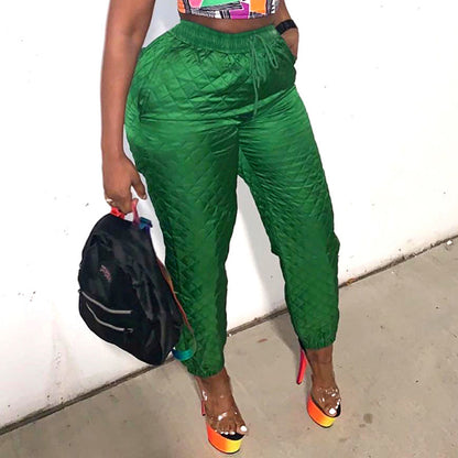 Drawstring Cotton Trousers