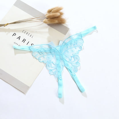 Open-Crotch Bow Underwear