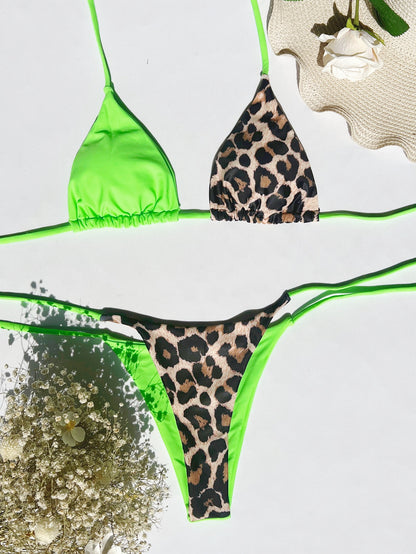 Ellolace Leopard Two-Piece Bikini