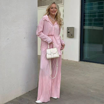 Long-Sleeve Two-Piece Suit