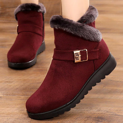 Plush-Lined Winter Boots
