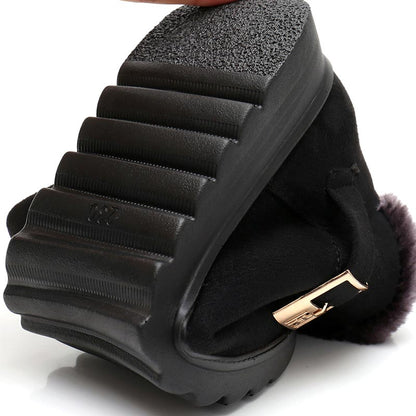 Plush-Lined Winter Boots